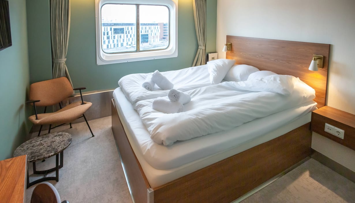 Commodore Class kahyt med havudsigt C2