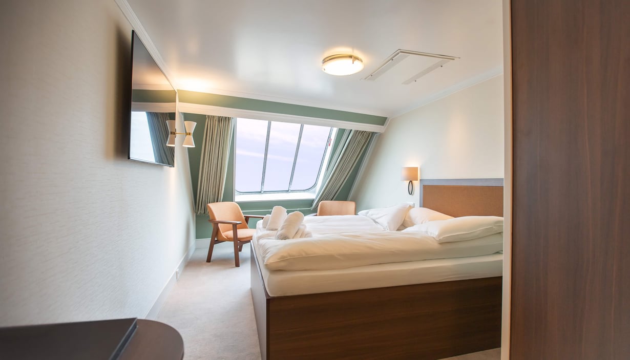 2-sengs Commodore De Luxe - Pearl