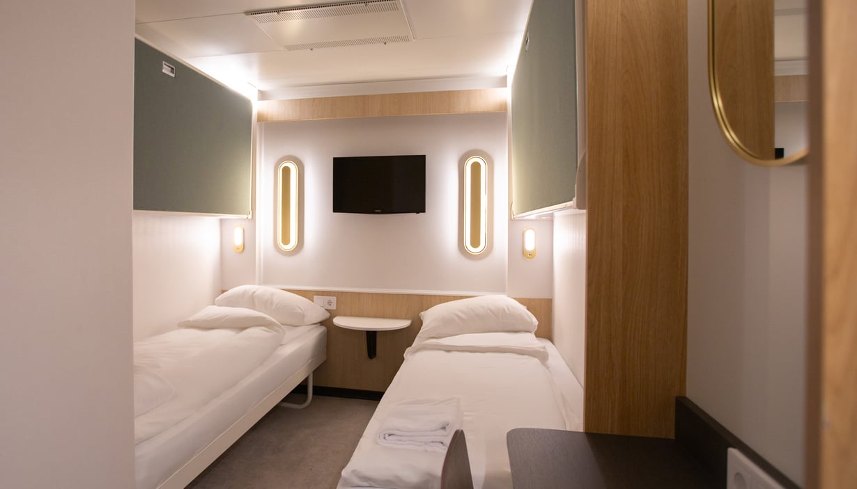 Indvendig standard kahyt