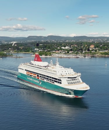 Nordic Pearl i Oslofjorden