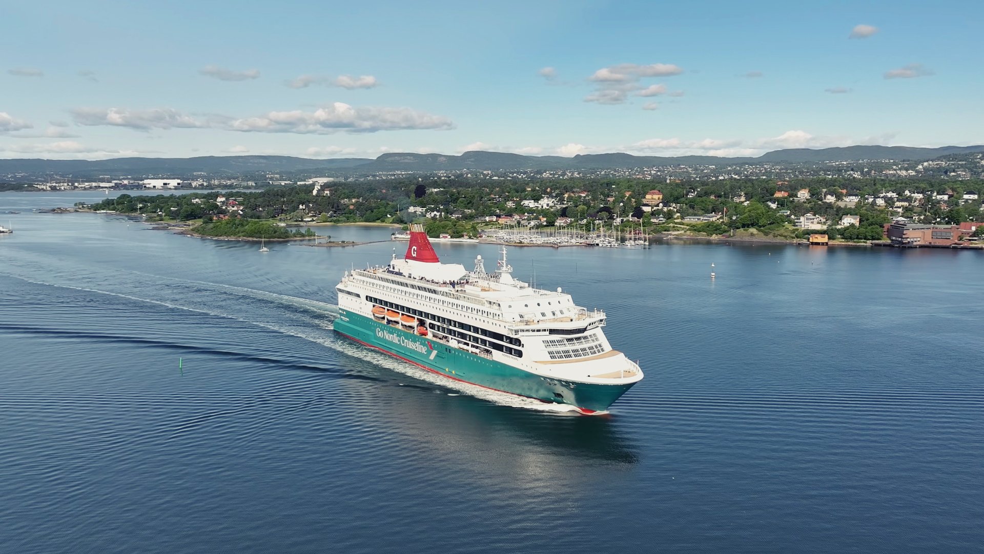 Nordic Pearl i Oslofjorden