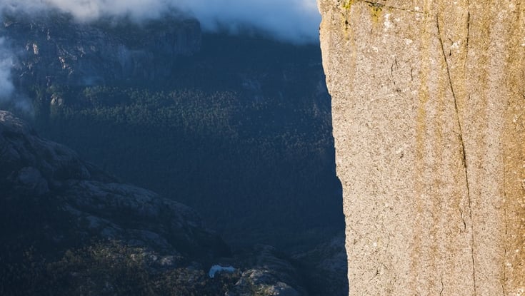 Den ikoniske Prædikestolen ved Lysefjorden