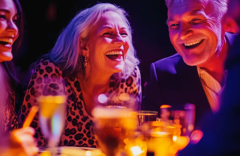 Gruppe på Liva bar.