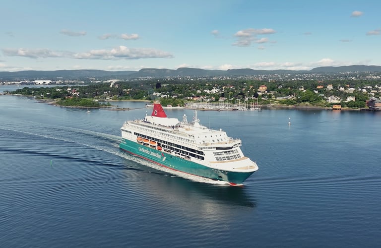 Nordic Pearl i Oslofjorden